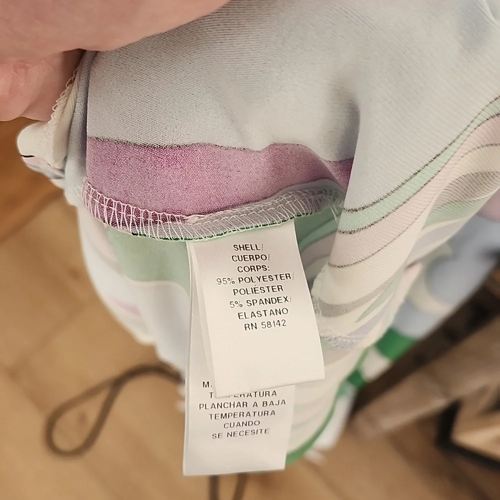 London Times Multicolor Abstract Dress, 2x - Picture 7 of 9